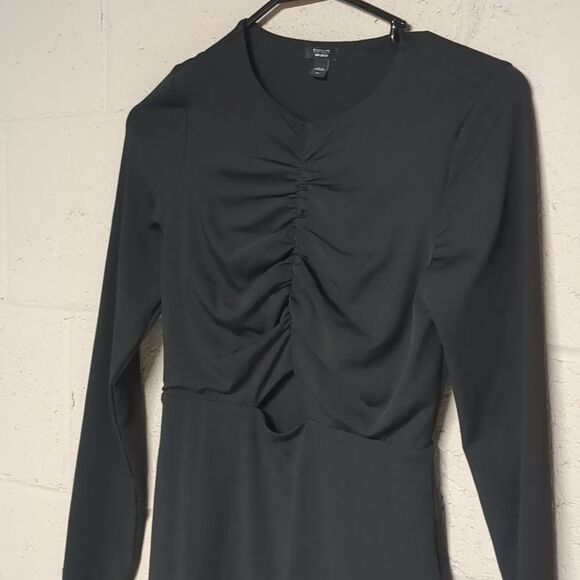 Express Body Contour Cutout Ruched Bodice Mini Dress Size XS NWOT - Picture 4 of 6